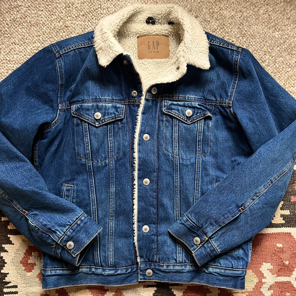 Sherpa Denim Trucker Jacket